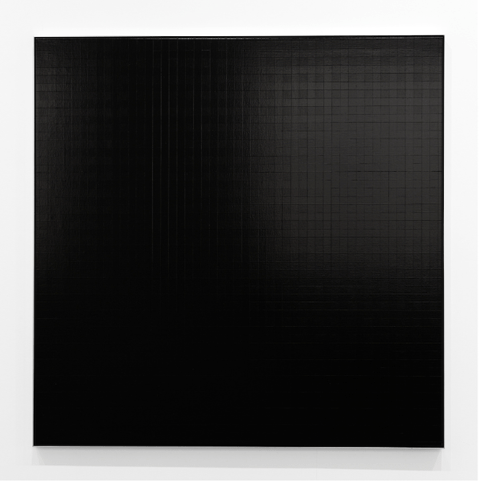 PJ Hickman Ad Infinitum, 2025, Arcylic on canvas, 121 x 121 cm