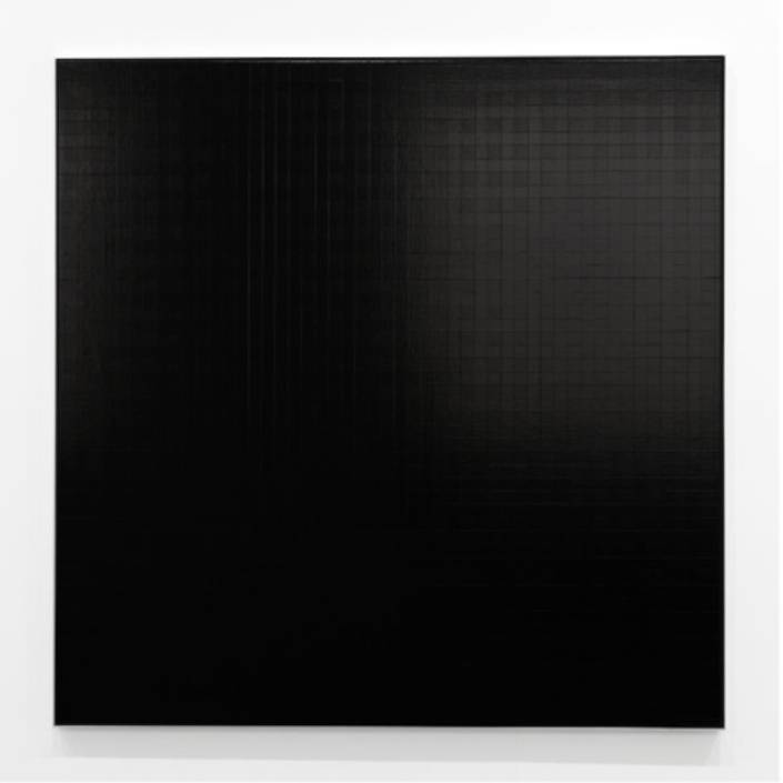 PJ Hickman Ad Infinitum, 2025, Arcylic on canvas, 121 x 121 cm